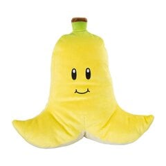 Minkštas žaislas Mario Kart Bananas, 40 cm, geltonas kaina ir informacija | Minkšti (pliušiniai) žaislai | pigu.lt