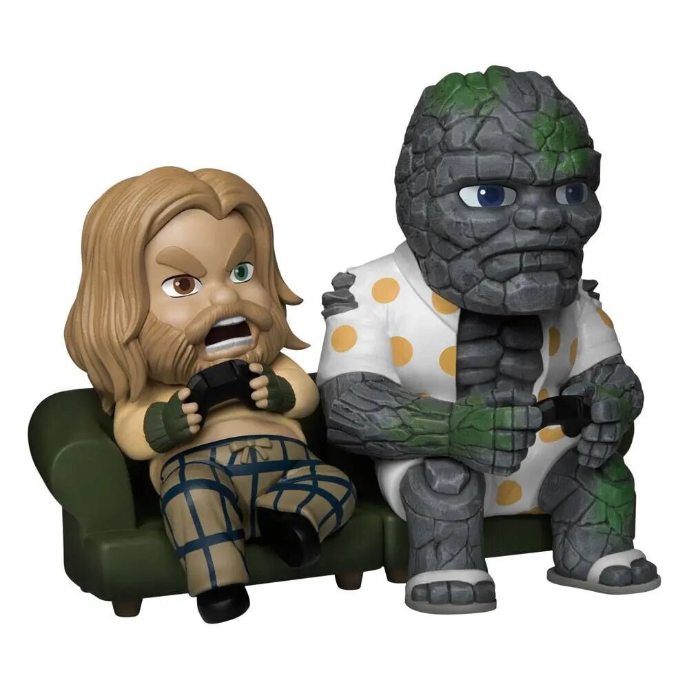 Figūrėlės Marvel Avengers Endgame Thor & Korg, 7cm цена и информация | Žaislai berniukams | pigu.lt