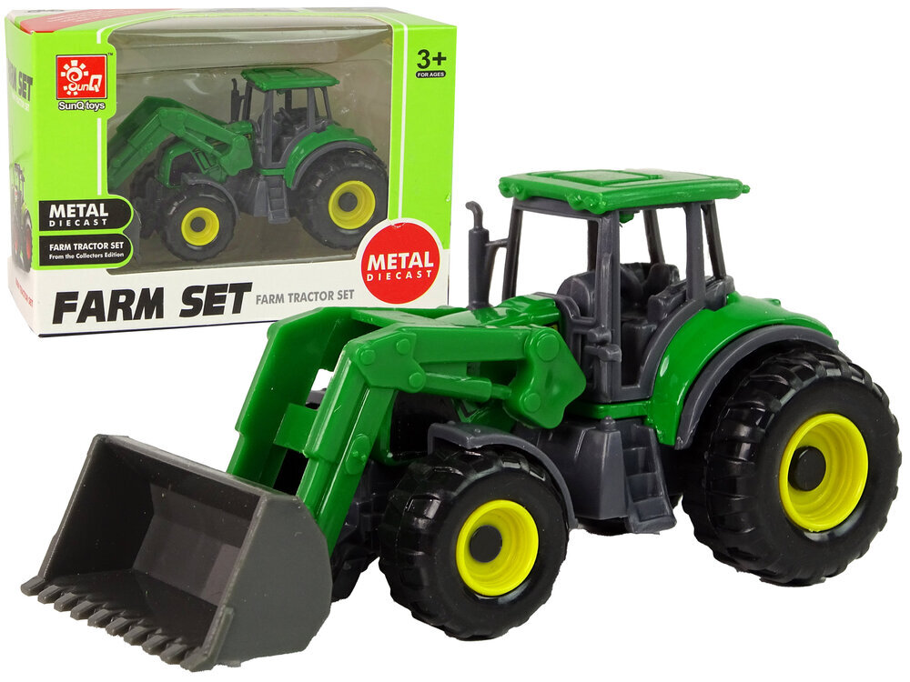 Traktorius buldozeris Sunq toys, žalias цена и информация | Žaislai berniukams | pigu.lt