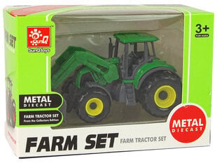 Трактор-бульдозер, зеленый цена и информация | Игрушки для мальчиков | pigu.lt