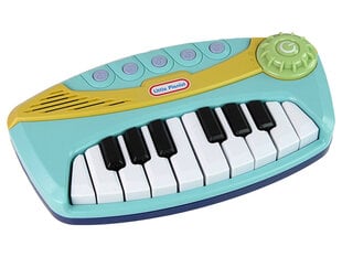 Interaktyvus pianinas Lean Toys Little pianist, mėlynas kaina ir informacija | Lavinamieji žaislai | pigu.lt