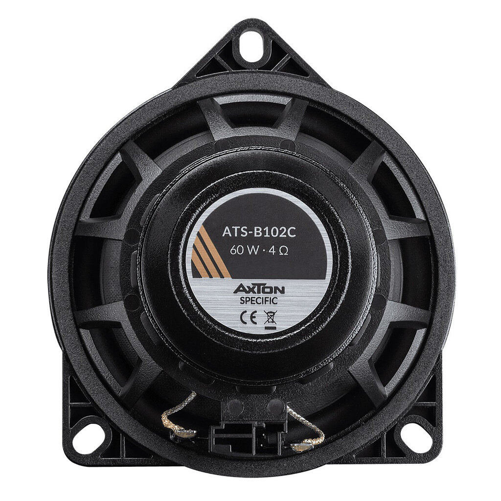 Axton, ATS-B102C, juoda цена и информация | Automobiliniai garsiakalbiai | pigu.lt