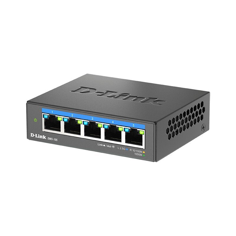 D-Link DMS-105/E kaina ir informacija | Komutatoriai (Switch) | pigu.lt