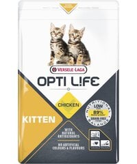 Versele Laga Opti Life kačiukams su vištiena, 2.5 kg kaina ir informacija | Sausas maistas katėms | pigu.lt
