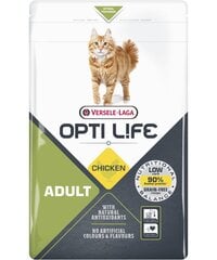 Versele Laga Opti Life suaugusioms katėms su vištiena, 2.5 kg kaina ir informacija | Sausas maistas katėms | pigu.lt