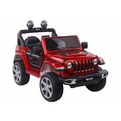 Одноместный детский электромобиль 4х4 LeanToys FT-938, красный цена и информация | Электромобили для детей | pigu.lt