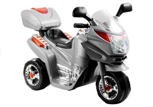 Vienvietis vaikiškas elektrinis motociklas HC8051, sidabrinis kaina ir informacija | Elektromobiliai vaikams | pigu.lt