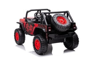 Dvivietis elektromobilis vaikams Jeep QY2188, raudonas kaina ir informacija | Elektromobiliai vaikams | pigu.lt