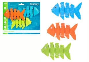 Набор из 3 разноцветных рыбок BESTWAY  цена и информация | Аксессуары для бассейнов | pigu.lt