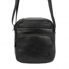 Мужская сумка через плечо ERIKS-2, черная цена и информация | Мужские сумки | pigu.lt