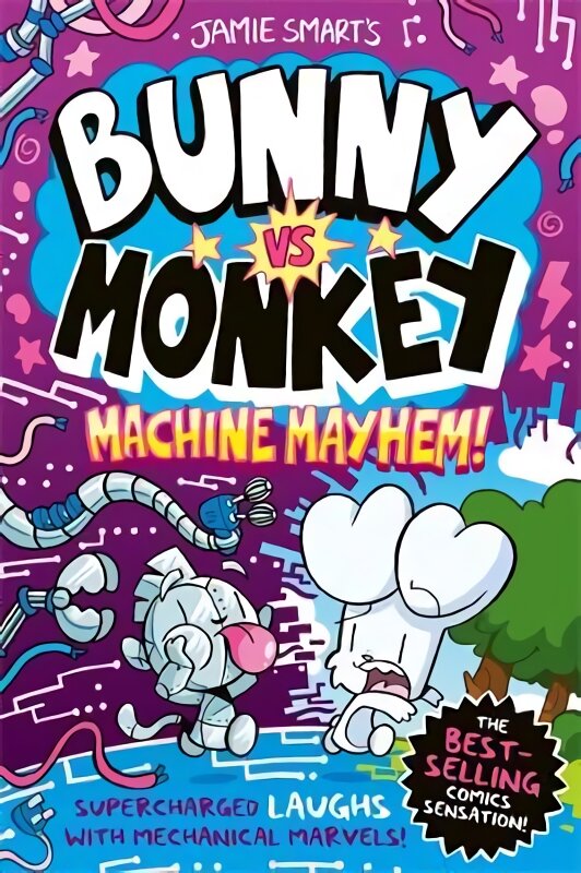 Bunny vs Monkey: Machine Mayhem kaina ir informacija | Knygos paaugliams ir jaunimui | pigu.lt