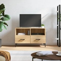 Televizoriaus spintelė vidaXL, 80x36x50 cm, ruda kaina ir informacija | TV staliukai | pigu.lt