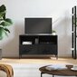 Televizoriaus spintelė vidaXL, 80x36x50 cm, juoda kaina ir informacija | TV staliukai | pigu.lt