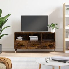 TV spintelė vidaXL, ruda kaina ir informacija | TV staliukai | pigu.lt