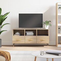 TV staliukas vidaXL, rudas kaina ir informacija | TV staliukai | pigu.lt