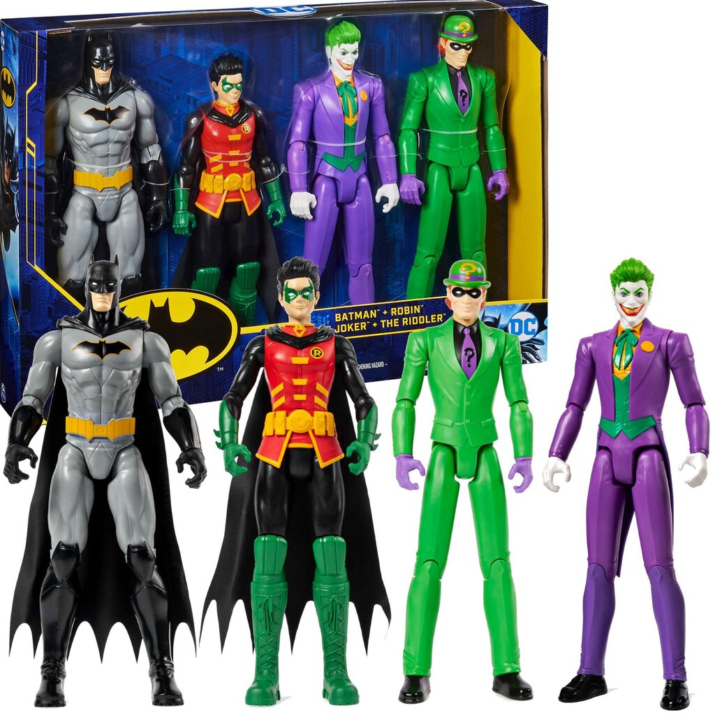 Figūrėlių rinkinys 4-in-1 DC Comics 30 cm kaina ir informacija | Žaislai berniukams | pigu.lt