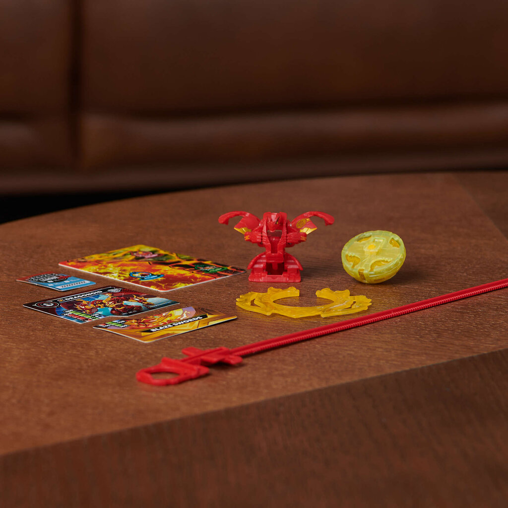 Veiksmų figūrėlė Spin Master Bakugan Special Attack Dragonoid Besisukantis žiedas + kortelės цена и информация | Žaislai berniukams | pigu.lt