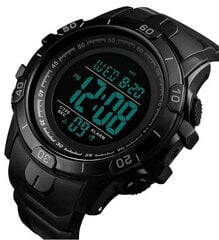 Мужские часы Skmei 1475BK All Black цена и информация | Мужские часы | pigu.lt