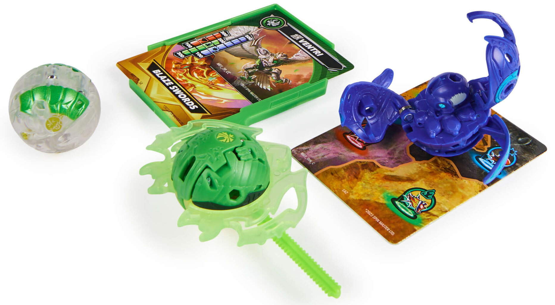 Rinkinys Bakugan Special Attack Ventri Octagon Trox 3 pradinės figūrėlės kaina ir informacija | Žaislai berniukams | pigu.lt