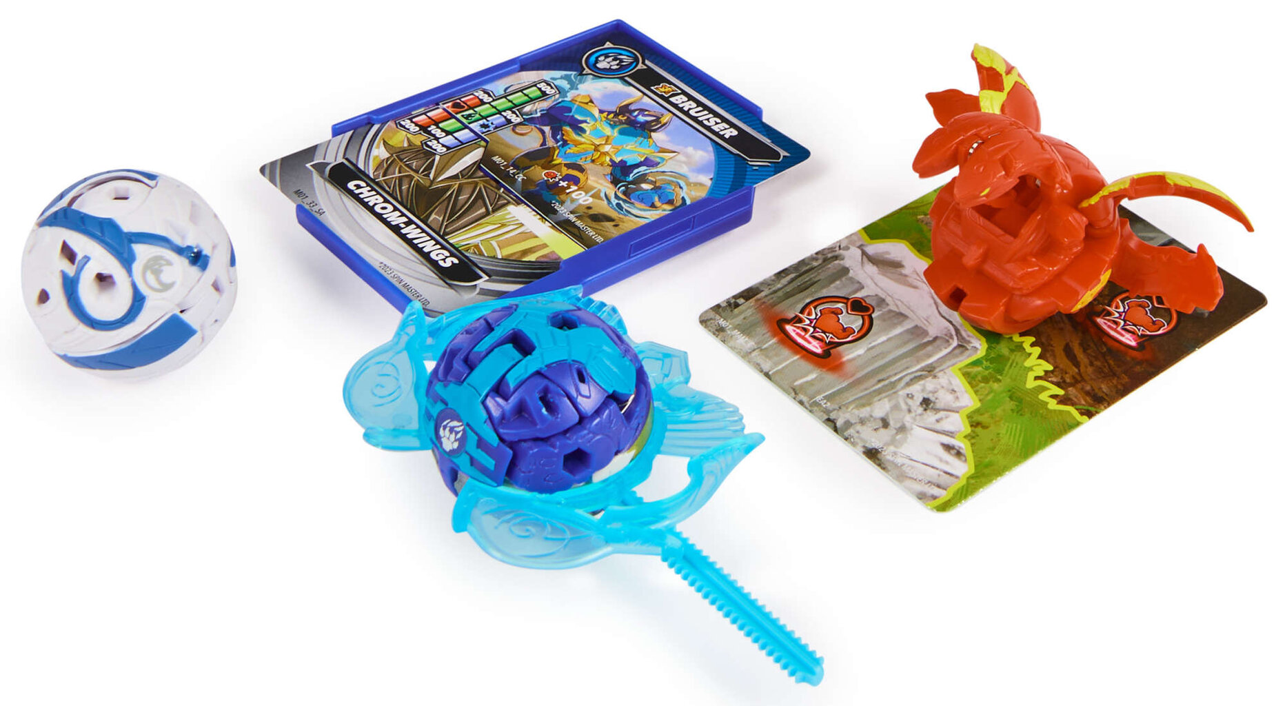 Rinkinys Bakugan starter Special Attack Bruiser Octagon Nillious 3  figūrėlės цена | pigu.lt