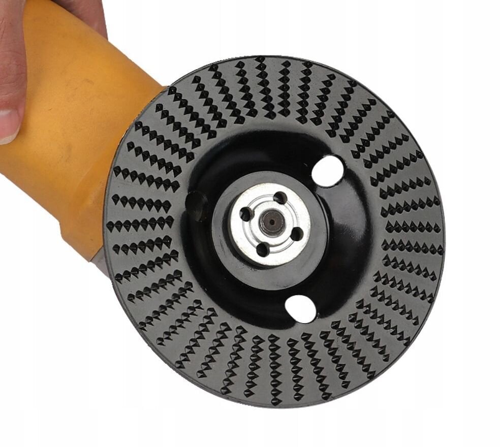 Medienos šlifavimo diskas 125mm, 1 vnt. kaina ir informacija | Mechaniniai įrankiai | pigu.lt