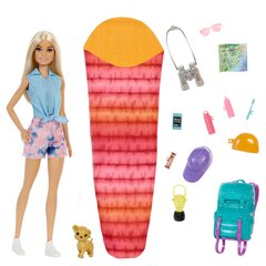 Lėlė Barbie Camping HDF73 цена и информация | Игрушки для девочек | pigu.lt