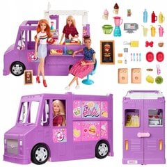 Lėlė Barbie maisto sunkvežimis GMW07 цена и информация | Игрушки для девочек | pigu.lt