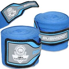 Bokso bintai elastiniai DBX Bushido ARH-100010a, mėlyna kaina ir informacija | Kovos menai | pigu.lt