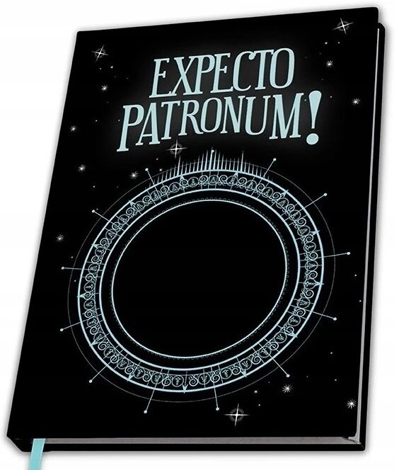 Užrašų knyga su termoaktyviu viršeliu AbyStyle Harry Potter Patronum, A5 цена и информация | Sąsiuviniai ir popieriaus prekės | pigu.lt