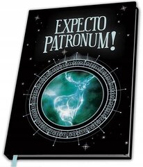 Užrašų knyga su termoaktyviu viršeliu AbyStyle Harry Potter Patronum, A5 цена и информация | Тетради и бумажные товары | pigu.lt