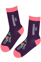 Kojinės moterims Sokisahtel, violetinės kaina ir informacija | Moteriškos kojinės | pigu.lt