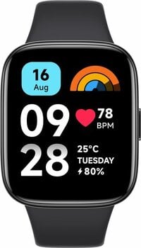 Часы Xiaomi Redmi Watch 3 Active, черный цена и информация | Смарт-часы (smartwatch) | pigu.lt