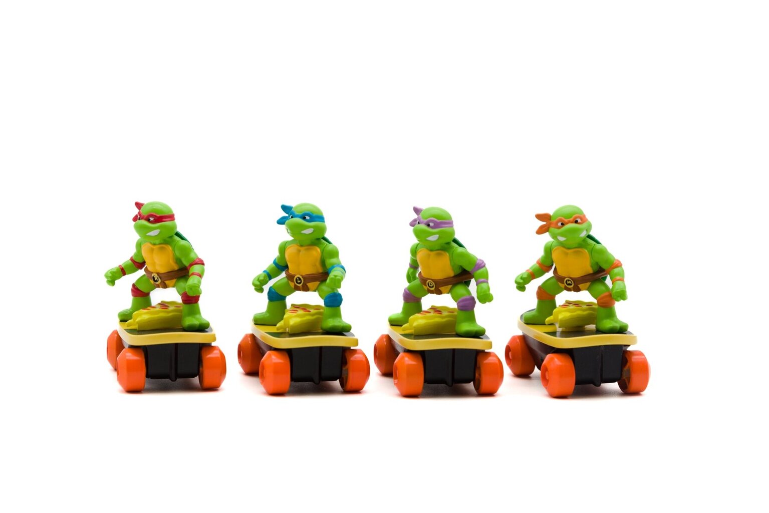 Figūrėlė su riedlente Tmnt Vėžliukai Nindzės Switch Kick Skaters 71052 kaina ir informacija | Žaislai berniukams | pigu.lt