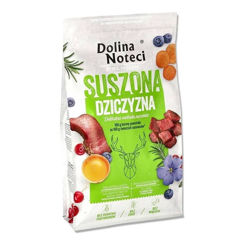 Dolina Noteci Premium su elniena, 9 kg kaina ir informacija | Sausas maistas šunims | pigu.lt