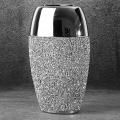 Декоративная ваза Palmer (02) 14 x 10 x 24 см, серебро цена и информация | Вазы | pigu.lt