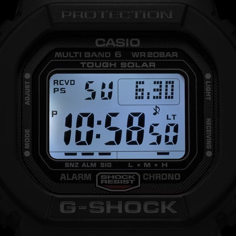 Laikrodis vyrams Casio G-Shock GW-5000U-1ER kaina ir informacija | Vyriški laikrodžiai | pigu.lt