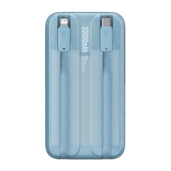 Powerbank Baseus Comet 20000mAh, USB do USB-C, 22.5W (blue) цена и информация | Зарядные устройства Power bank | pigu.lt