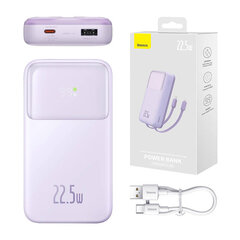 Powerbank Baseus Comet 20000mAh, USB do USB-C, 22.5W (purple) цена и информация | Зарядные устройства Power bank | pigu.lt