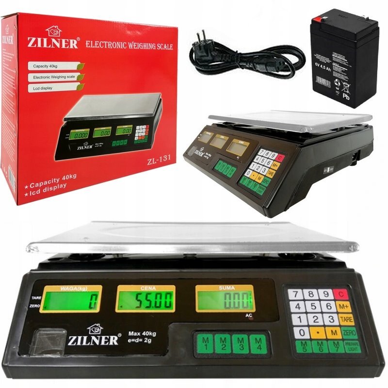Zilner ZL-131 kaina ir informacija | Svarstyklės (virtuvinės) | pigu.lt