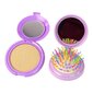 Kosmetikos grožio rinkinys vaikams LeanToys Beauty Set in Glitter Suitcase, 1 vnt. kaina ir informacija | Kosmetika vaikams ir mamoms | pigu.lt