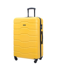Didelis Puccini lagaminas ABS024A, L, geltonas kaina ir informacija | Lagaminai, kelioniniai krepšiai | pigu.lt