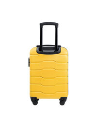 Mažas Puccini lagaminas ABS024C, S geltonas kaina ir informacija | Lagaminai, kelioniniai krepšiai | pigu.lt