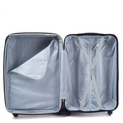 Mažas Wings lagaminas Bs2011C,S, sidabrinis kaina ir informacija | Lagaminai, kelioniniai krepšiai | pigu.lt