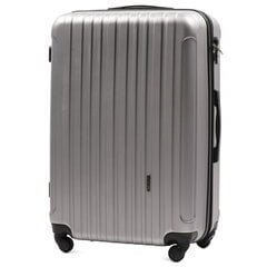 Vidutinis Wings lagaminas BS2011B, M sidabrinis kaina ir informacija | Lagaminai, kelioniniai krepšiai | pigu.lt