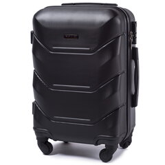 Mažas Wings lagaminas BS147C,S juodas kaina ir informacija | Lagaminai, kelioniniai krepšiai | pigu.lt