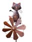 Vėjo skulptūra Cat kaina ir informacija | Sodo dekoracijos | pigu.lt