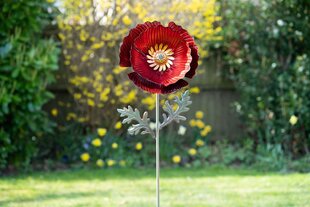 Sodo dektoracija Red Poppy Gėlė kaina ir informacija | Sodo dekoracijos | pigu.lt