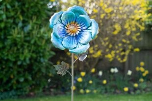 Sodo dektoracija Blue Poppy Gėlė kaina ir informacija | Sodo dekoracijos | pigu.lt