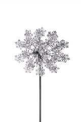 Vėjo skulptūra Winters Snowflake kaina ir informacija | Sodo dekoracijos | pigu.lt