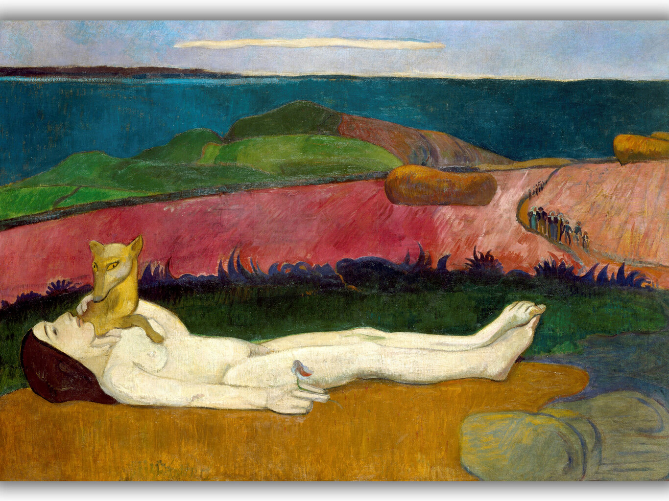 Reprodukcija Nekaltybės Praradimas (1891) (Paul Gauguin), 30x40 cm kaina ir informacija | Reprodukcijos, paveikslai | pigu.lt